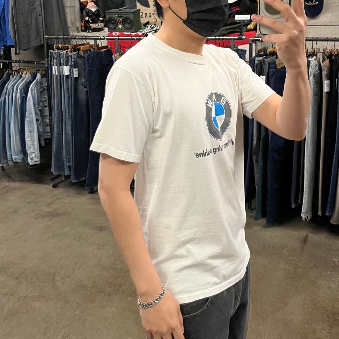 90s 빈티지 BMW 로고 티셔츠 (100) 상품이미지7