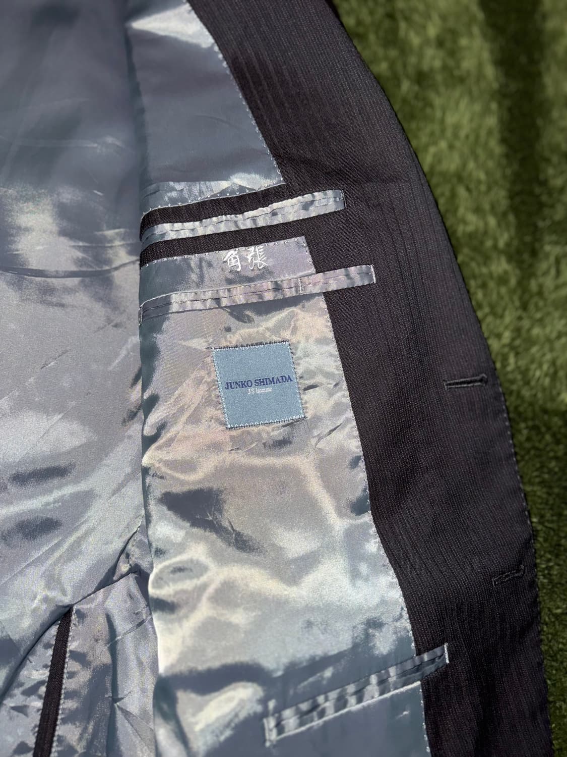 Junko Shimada 시마다 준코 옴므 스트라이프 블레이저 자켓 상품이미지6