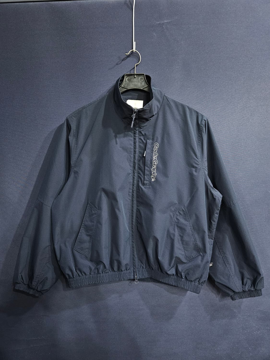 코드그라피 네이비 남성 오버핏 95~100 자켓  상품이미지1