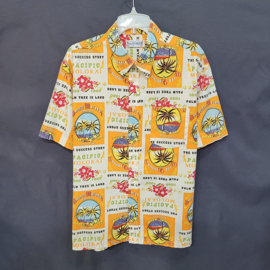 HAMILTON 빈티지 하와이안 셔츠 상품이미지6