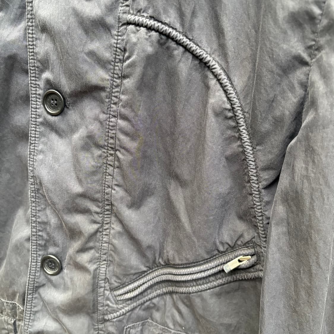 씨피컴퍼니 네이비 페이딩 고글 Mille Miglia 후디 자켓 상품이미지3