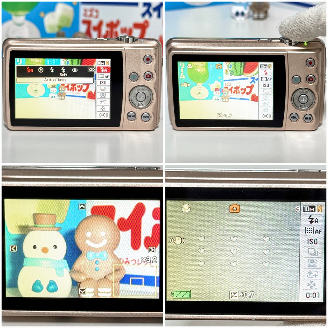 카시오 엑슬림 Z270 로즈골드 빈티지디카 상품이미지7