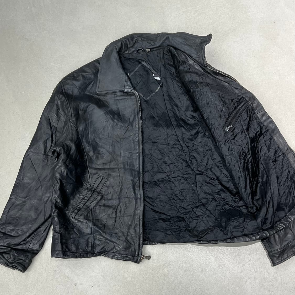 리얼레더 봄버자켓 s09188 상품이미지3