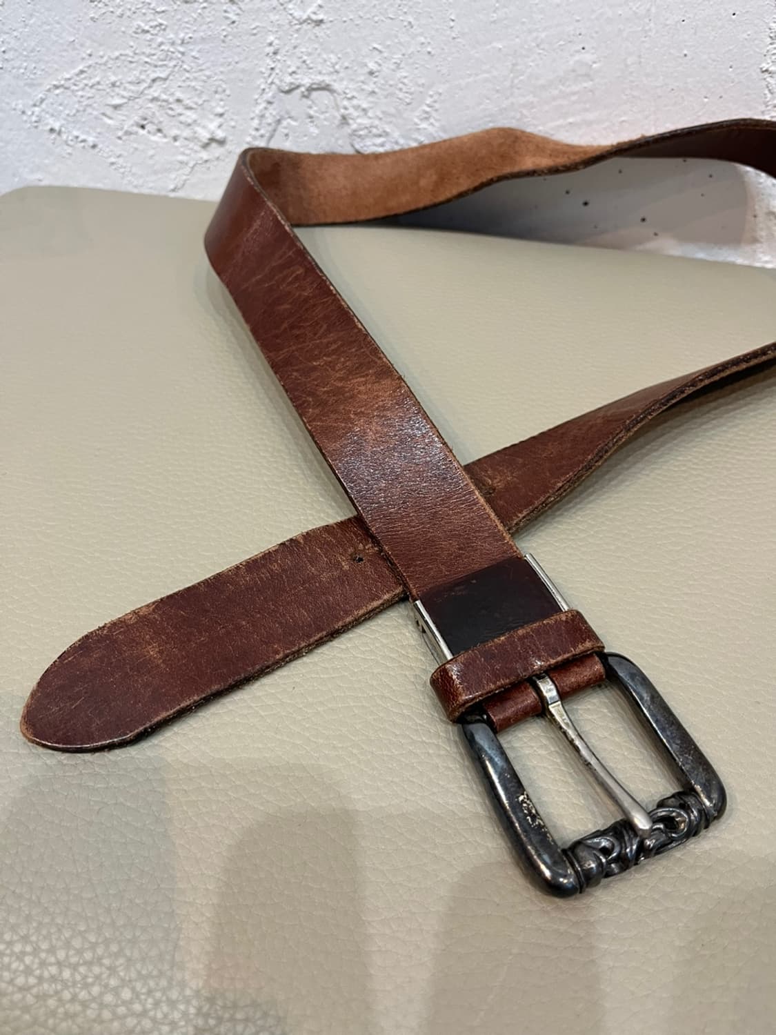 Vintage Leather Belt 상품이미지2