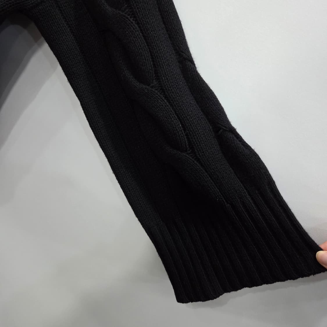 폴로랄프로렌 우먼 캐시미어 블랜드 케이블니트 L 상품이미지6