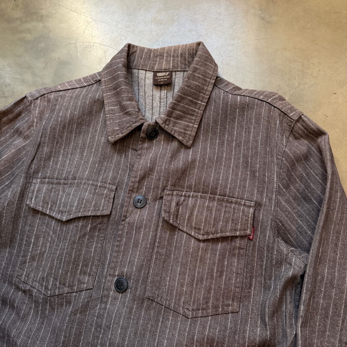 스미스 아메리칸 챠콜 페이딩 스트라이프 자켓 상품이미지2