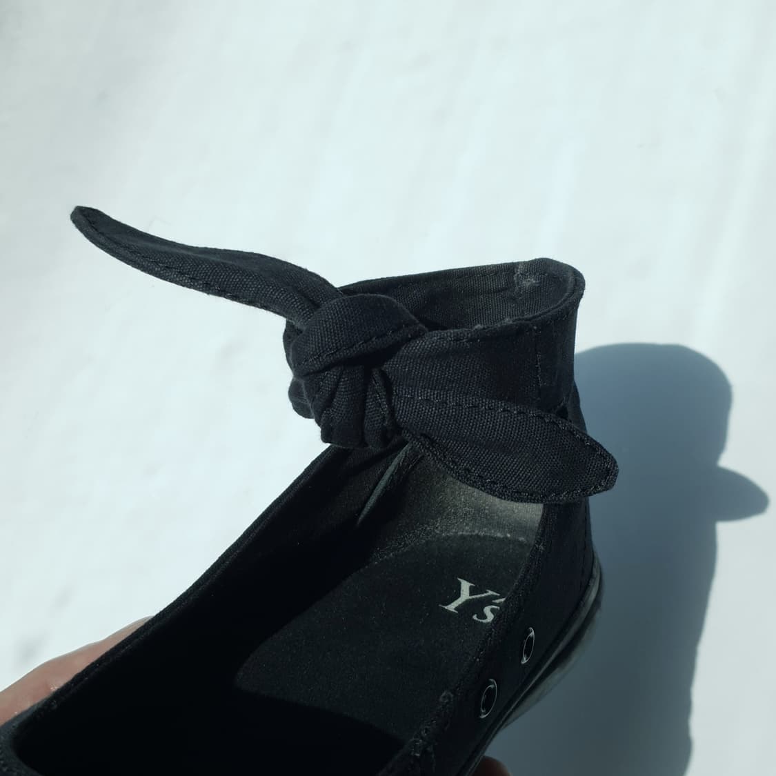 Y's Canvas AnkleTie Mary Jane Sneakers 상품이미지7