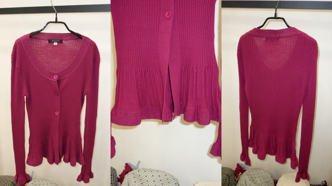 soft plum flow cardigan 상품이미지7