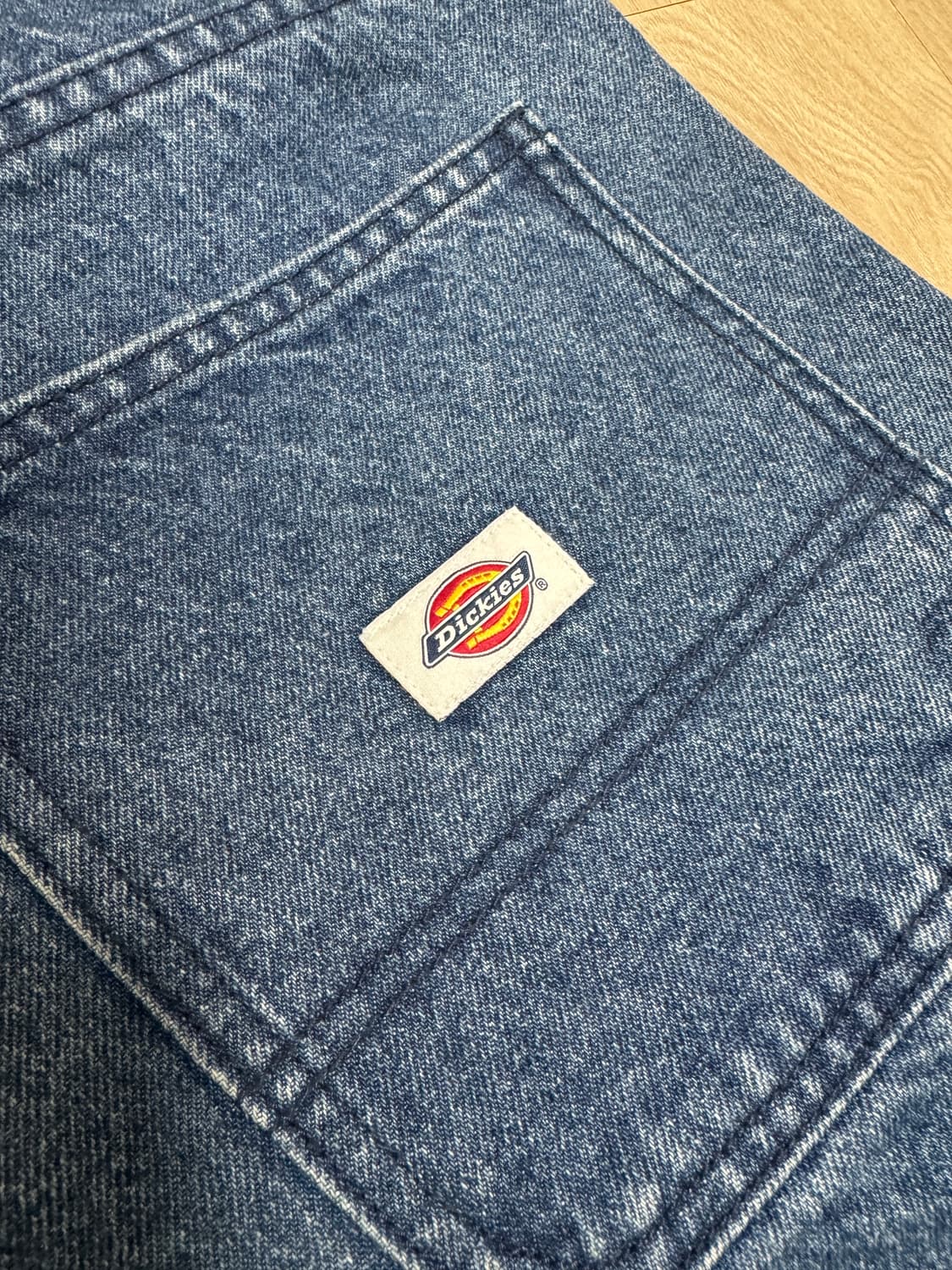 [L]디키즈 더블니 카펜터 데님 쇼츠 상품이미지3