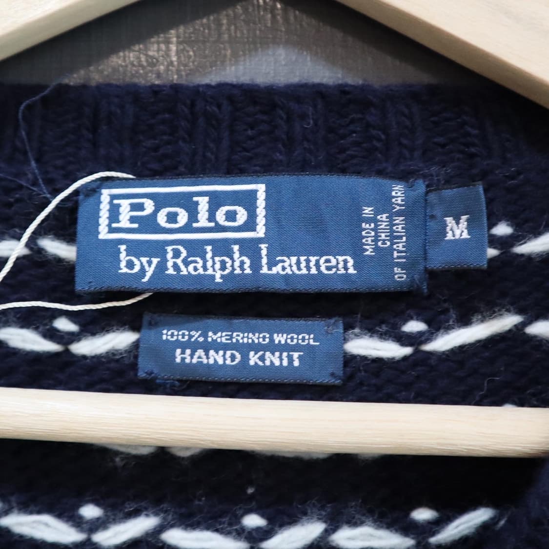 폴로 노르딕 브이넥 니트  상품이미지5