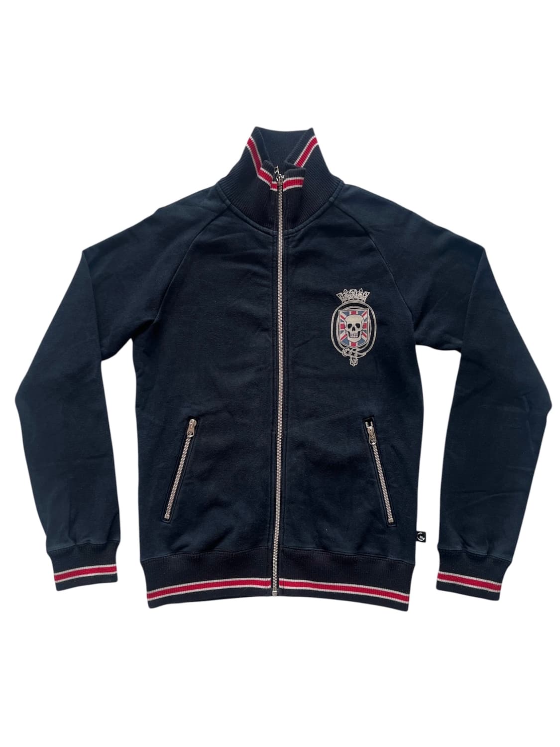 히스테릭 글래머 바이커를 탄 소녀 해골 그래픽 집업 져지 자켓 상품이미지9