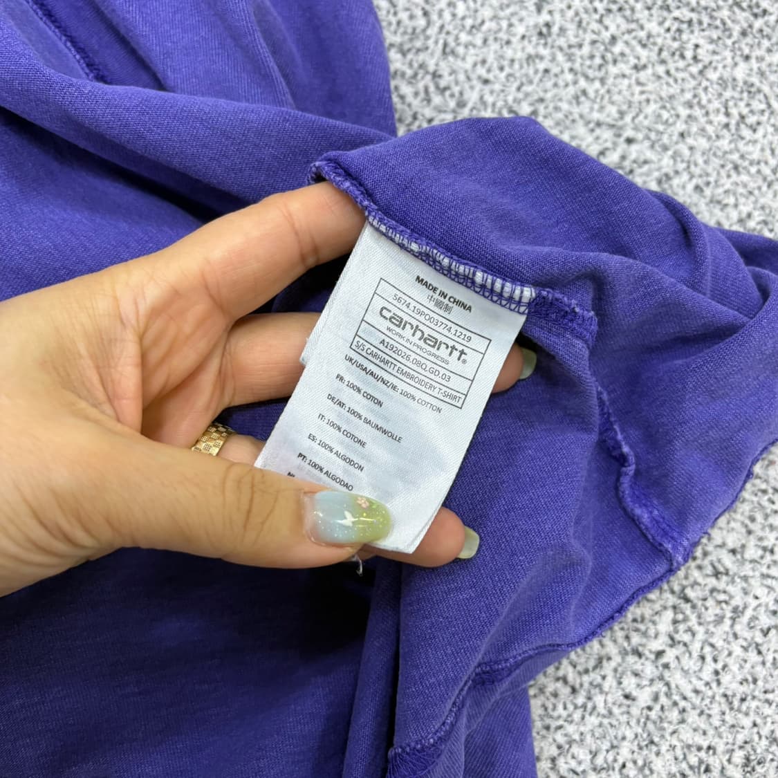 XL 칼하트 반팔 티셔츠 0625J1 상품이미지4
