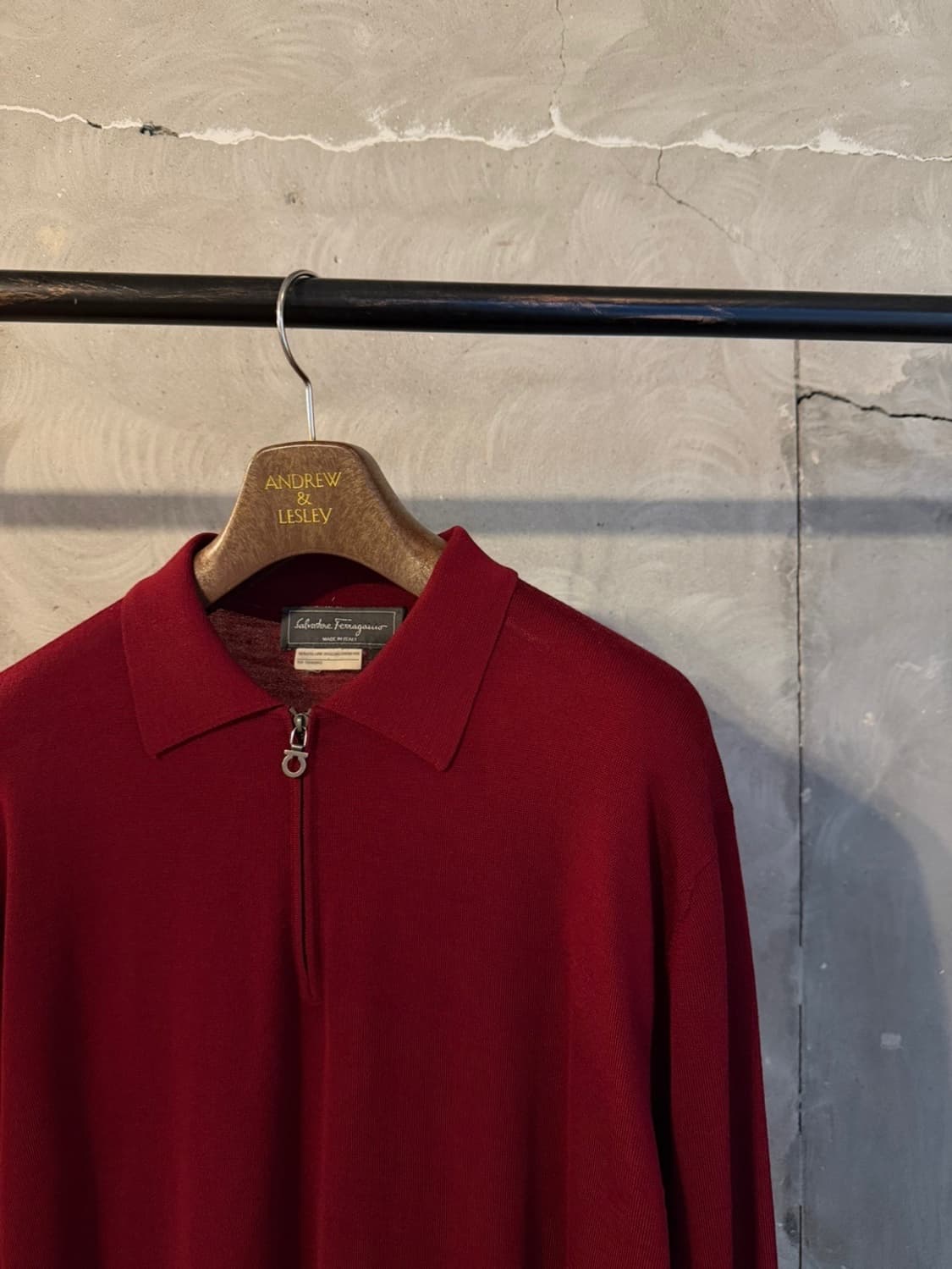 살바토레 페라가모 짚업 니트 100 상품이미지4