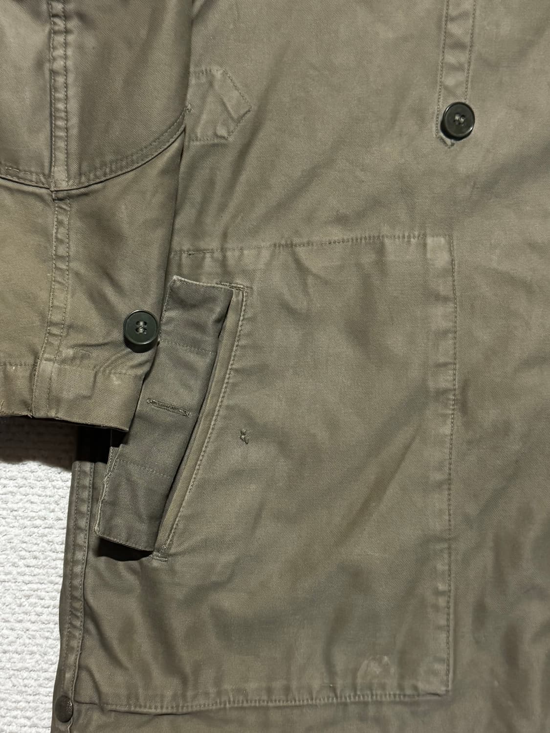 80s 독일군 오리지널 필드파카 밀리터리 자켓 L~XL 상품이미지5