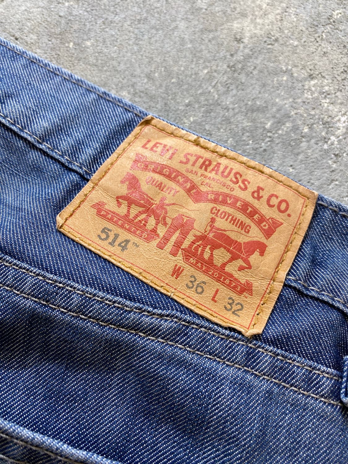 [36] Levi's 514 리바이스 루즈 스트레이트핏 데님팬츠 상품이미지7