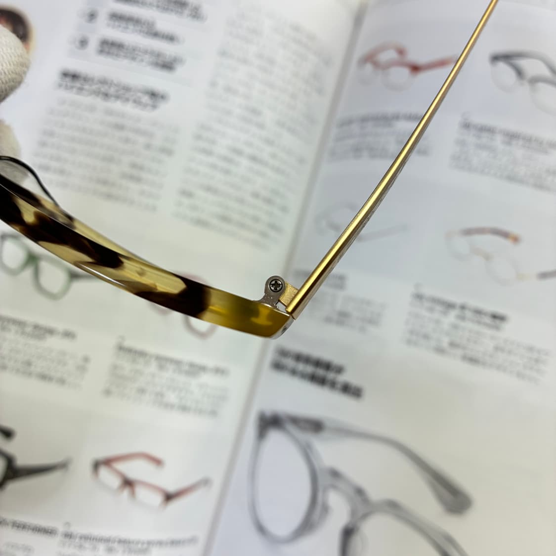 MATSUDA 마츠다 아세테이트 티타늄 톨토이즈 골드 일본 안경 상품이미지4