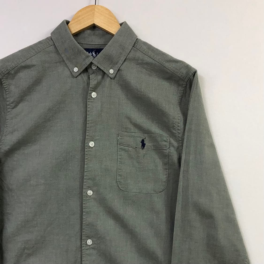 L 폴로 옥스포드 솔리드 셔츠 상품이미지1