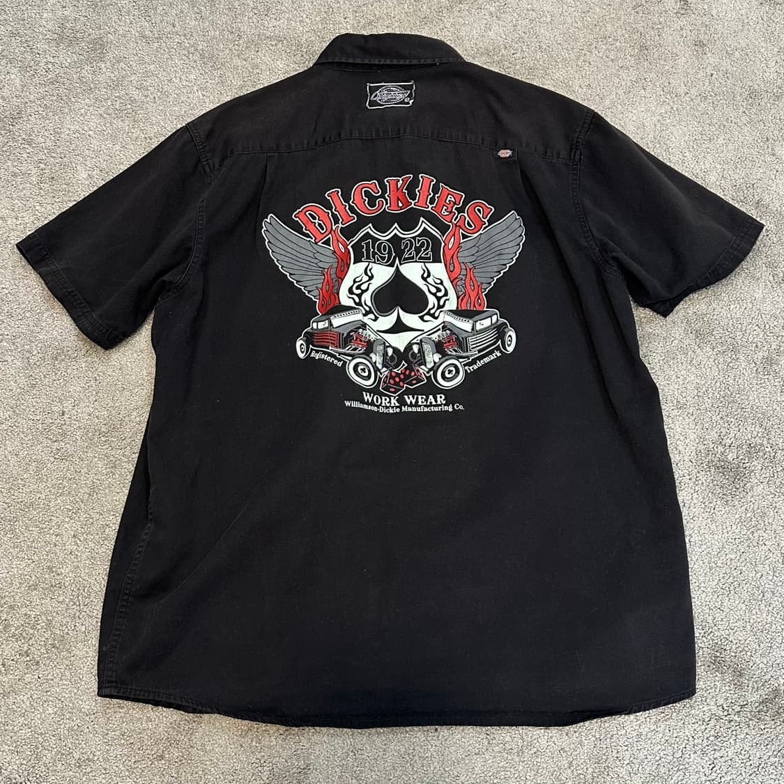 디키즈 올드스쿨 그래픽 워크웨어 셔츠XL 상품이미지2