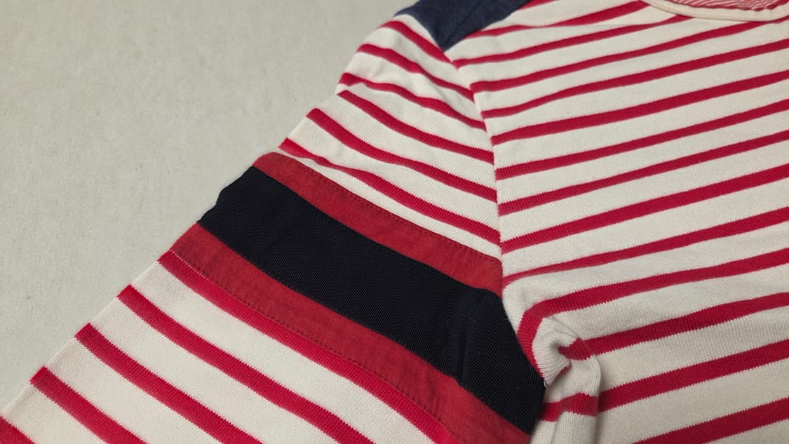 시스템 옴므 암밴드 스트라이프 티셔츠   상품이미지3