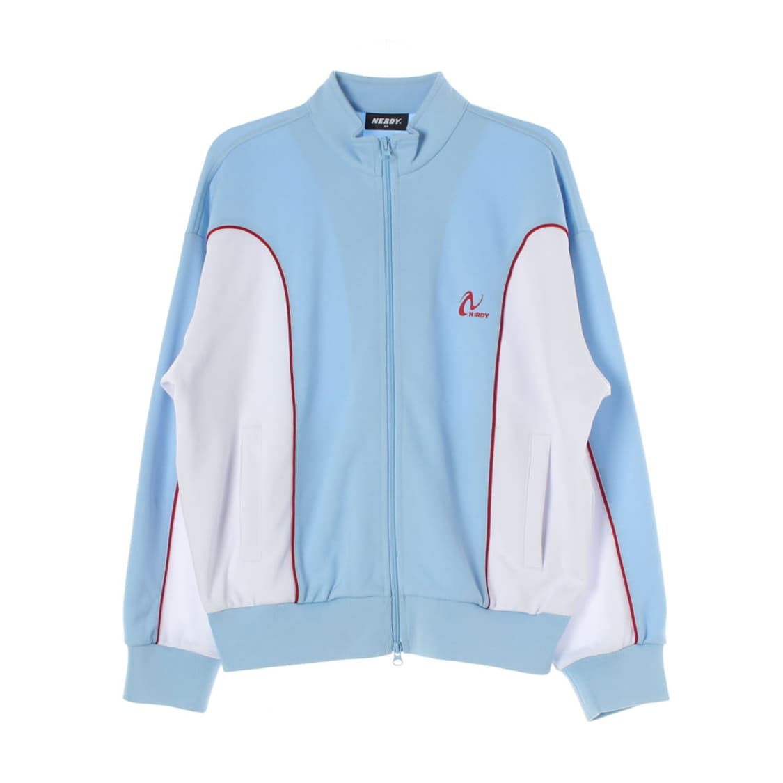 널디 스카이블루 배색 레이싱 져지 에반게리온 트랙탑 상품이미지1