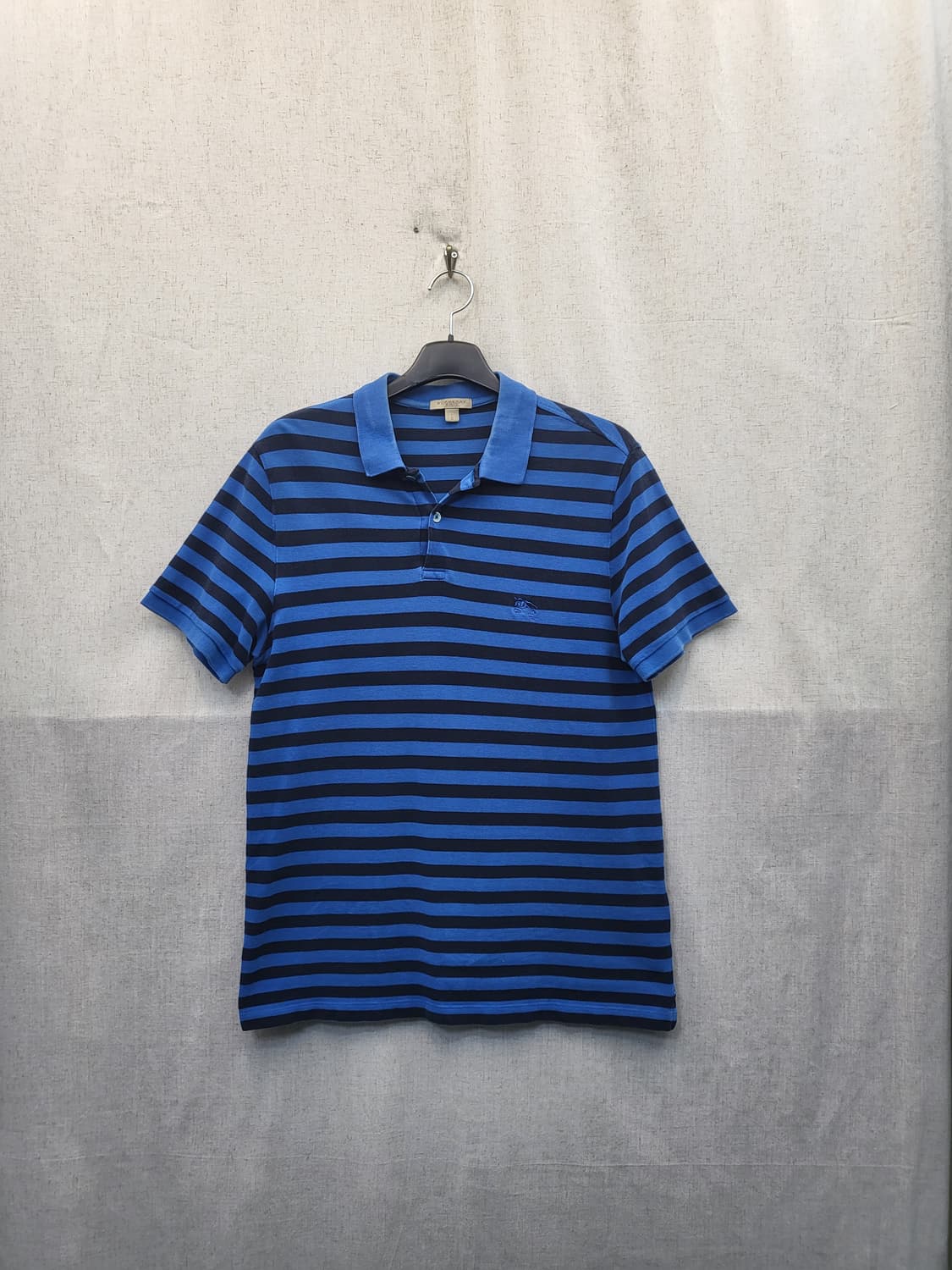 버버리 스트라이프 반팔 폴로티 상품이미지1