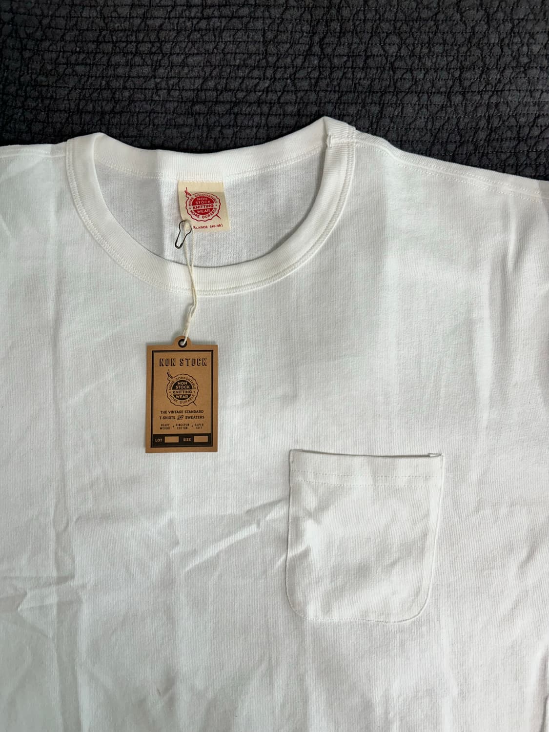 [새상품] 브론슨 포켓 반팔 화이트 XL 상품이미지3