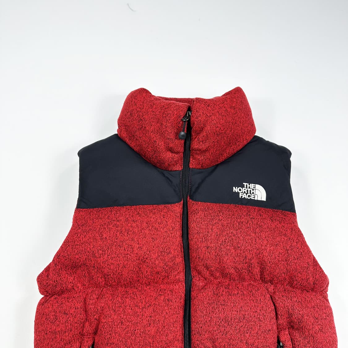 노스페이스 700 다운 니트 패딩 조끼 여성XS 상품이미지2