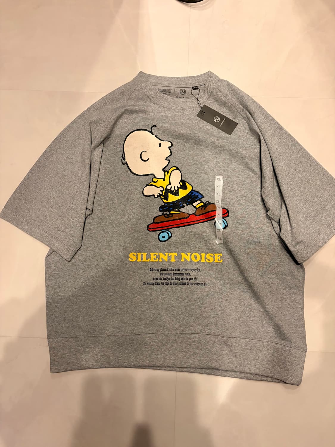 [새상품XL]GU x 언더커버 스누피 반팔 상품이미지1