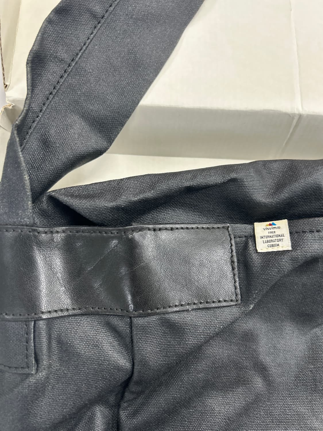 VISVIM 올드비즈빔 블랙코팅 컨버스 사첼 미니 크로스백 새상품 상품이미지3