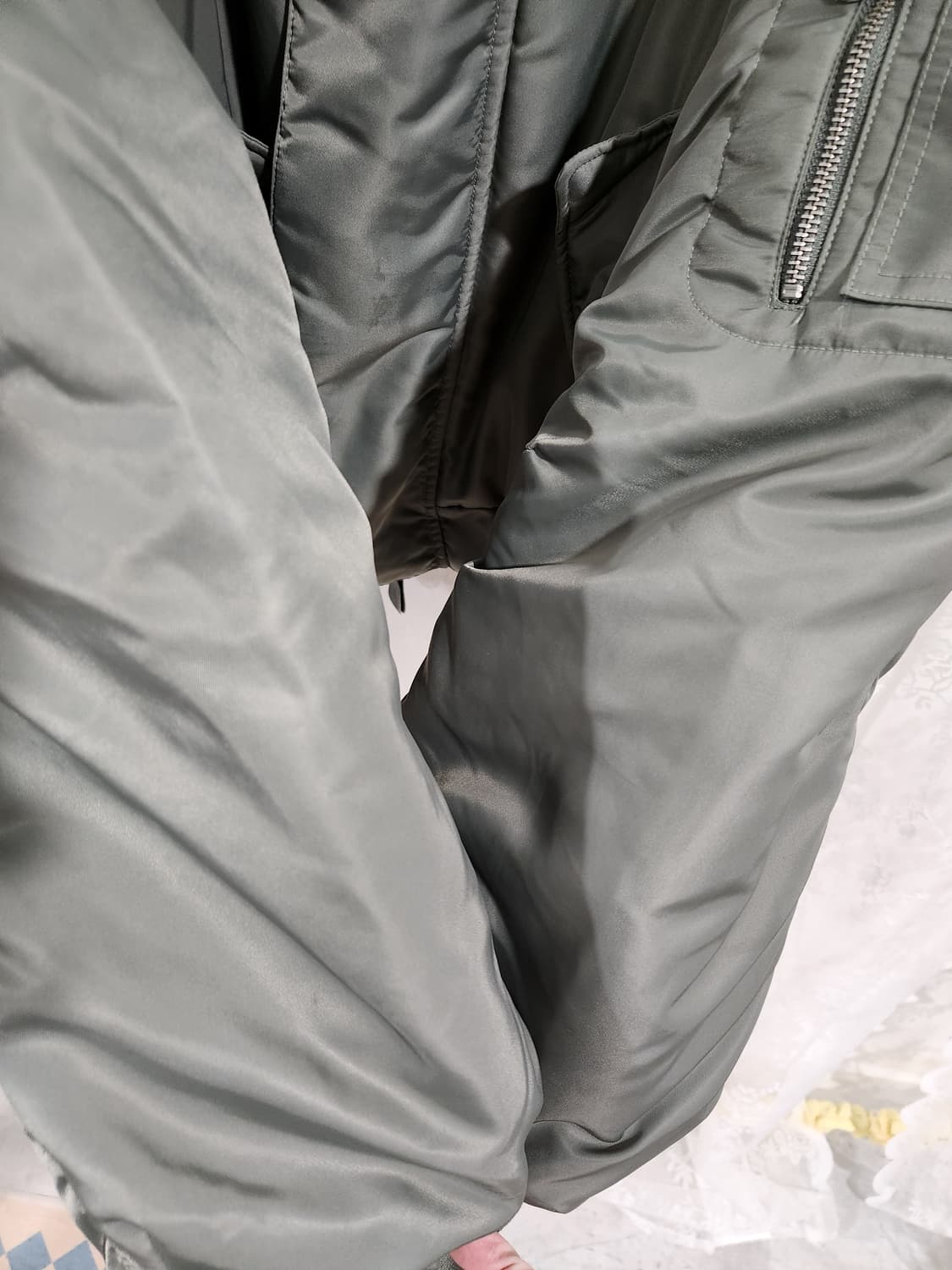 엔타이어 스튜디오 a-2 봄버 (L) 착샷있음 상품이미지6