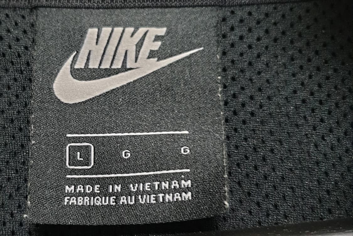 나이키 빅스우시 우븐 윈드러너 바람막이 집업자켓 블랙 (L) 상품이미지3