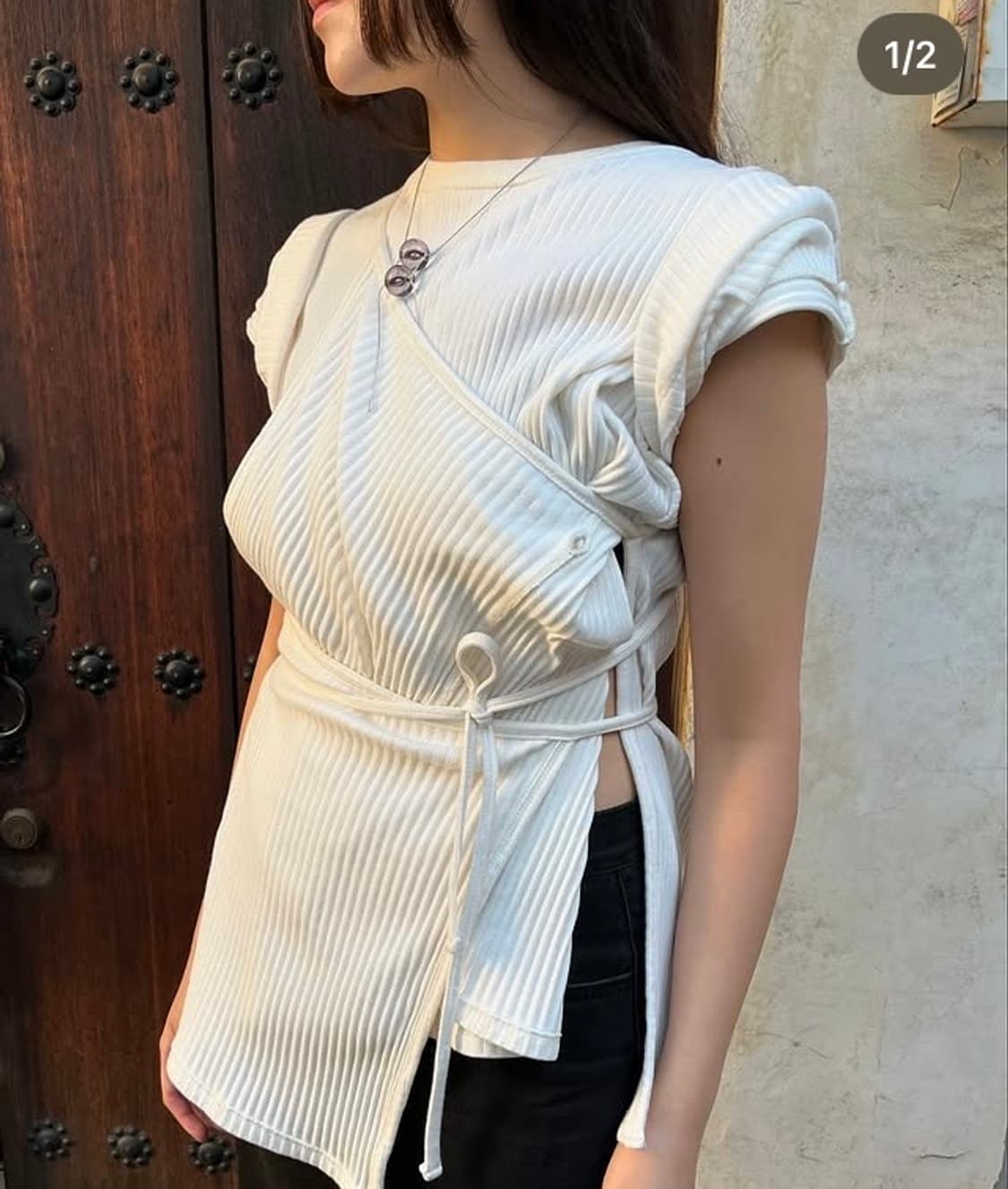 베이스레인지 shaw 반팔 xs(shaw organic cotton) 상품이미지1