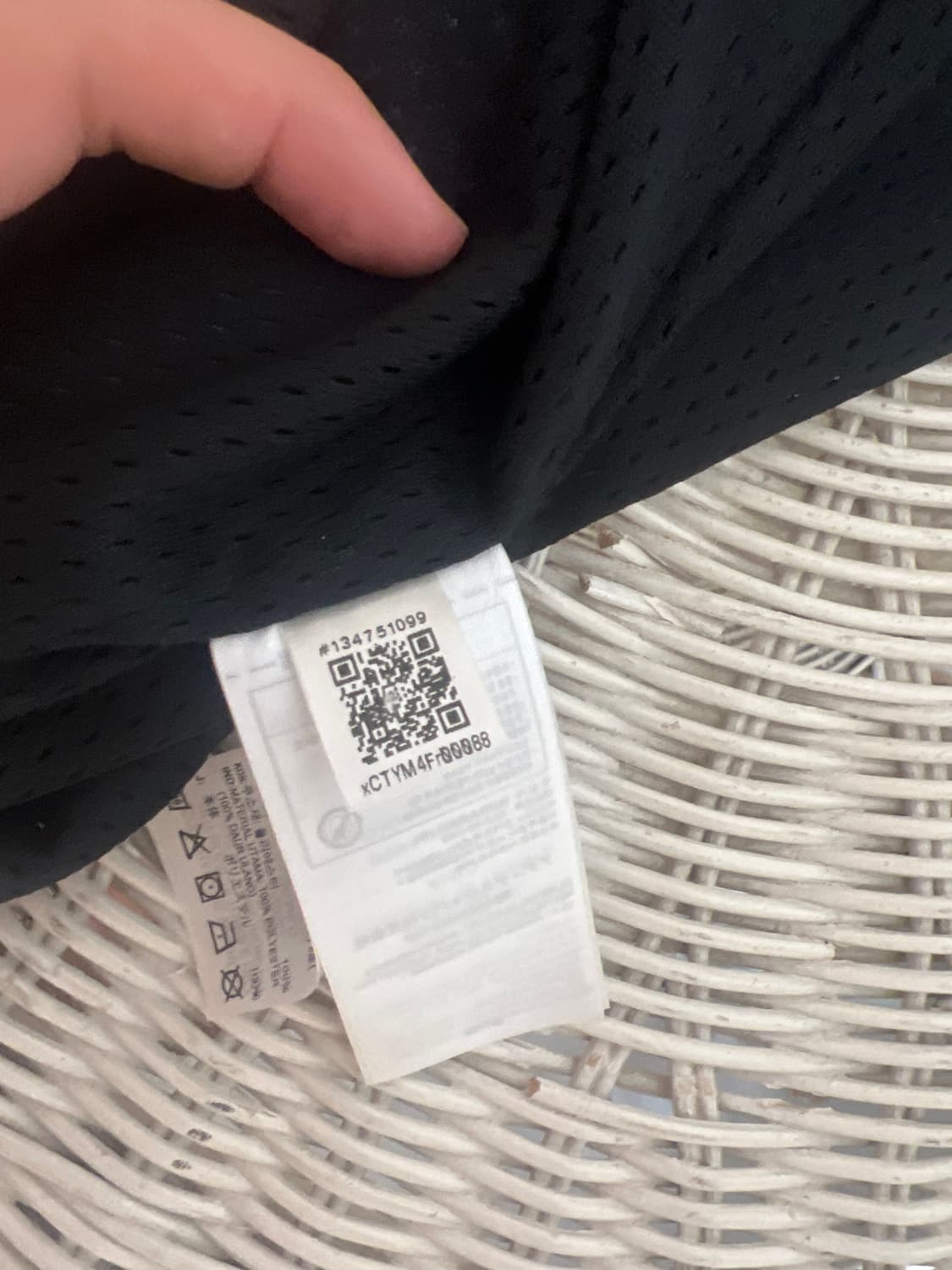 아디다스 x 베이프 데임 9 리버시블 베스킷볼 저지 카본 - KR 사이즈 상품이미지4