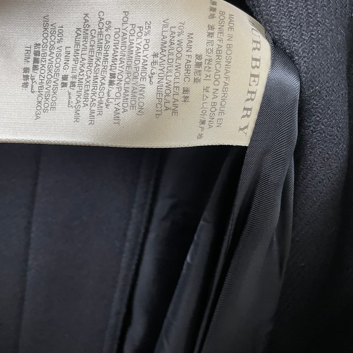 버버리 블랙 코트 6(W) 상품이미지7