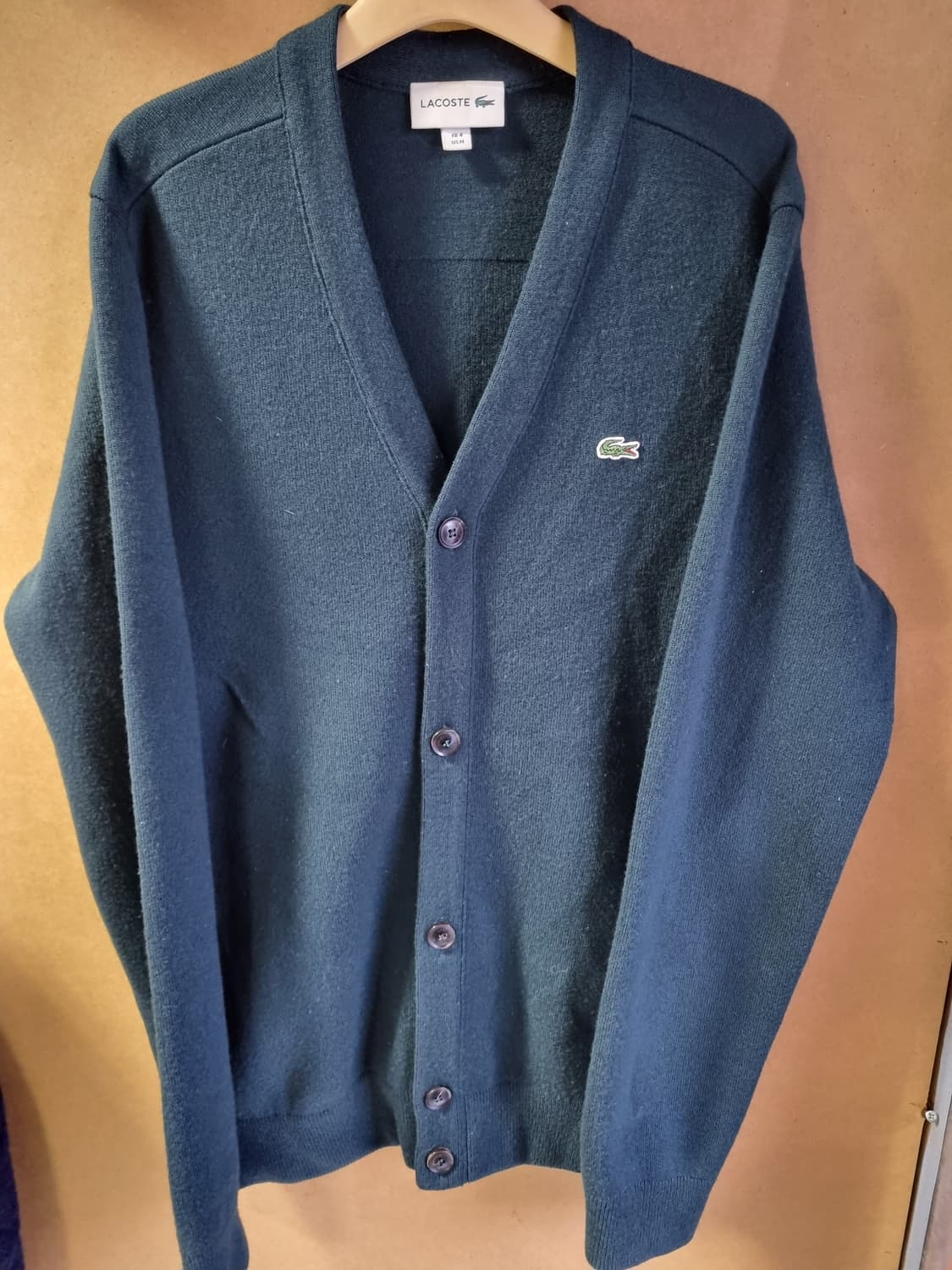 라코스테 남성 모직 가디건  상품이미지1