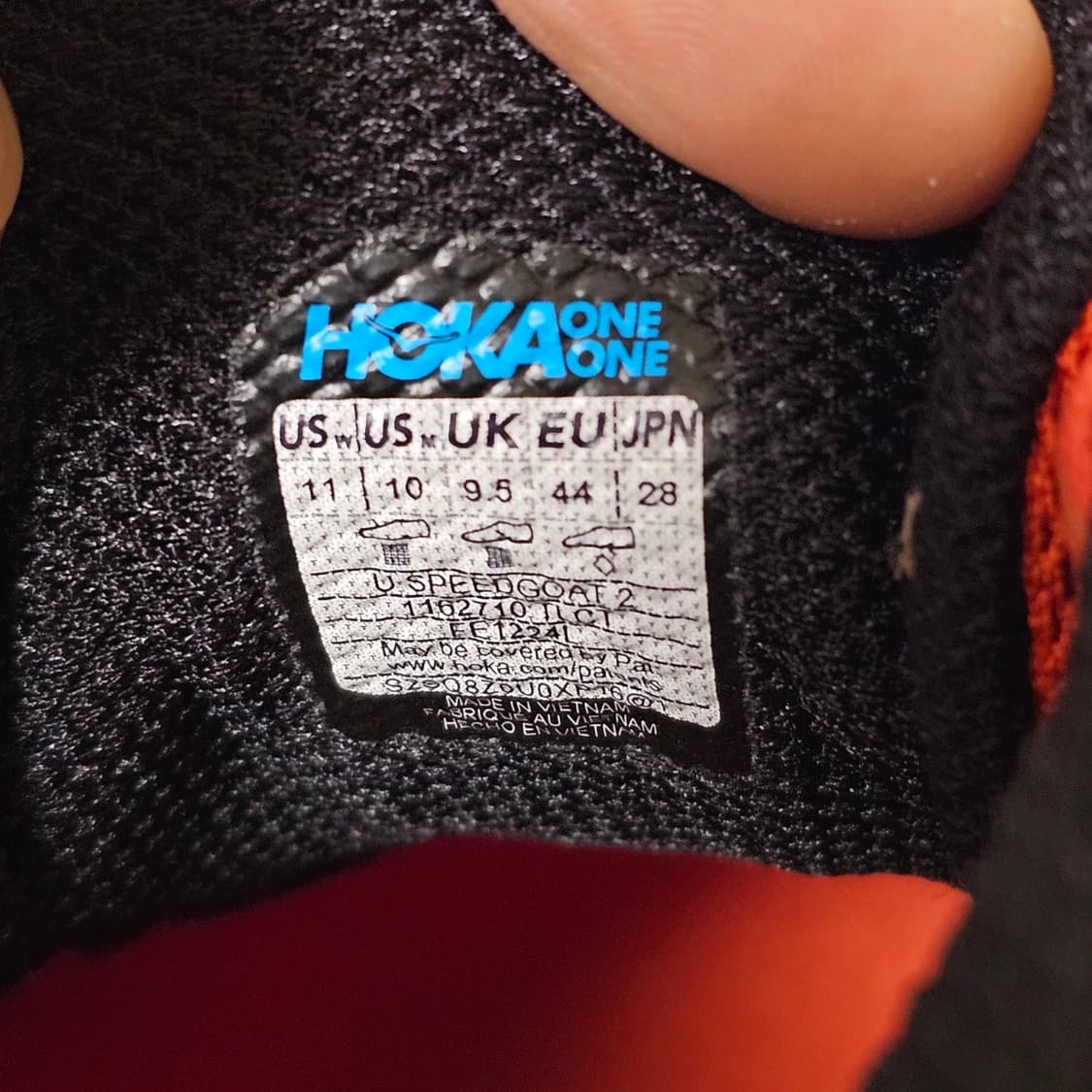 280 새제품) 호카 스피드고트 2 트레일 러닝화 런닝화 등산화 상품이미지9