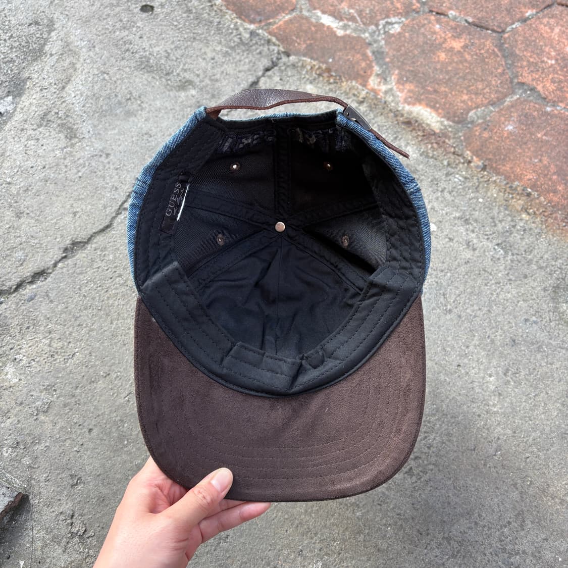 Guess 게스 데님 볼캡 모자 상품이미지5