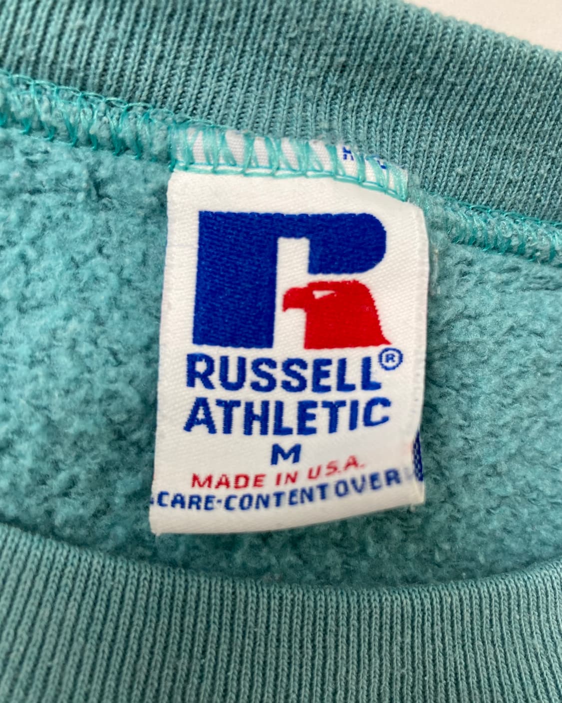 90s Russell Sweatshirt (teal) 상품이미지3