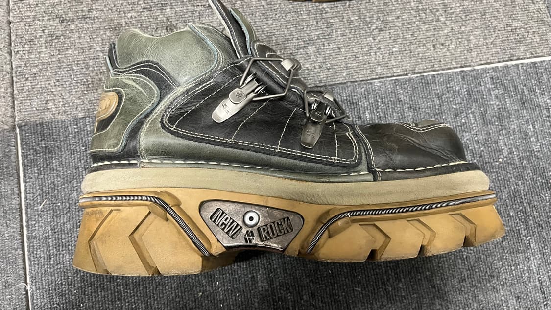 뉴락 플랫폼 부츠 빈티지 42 상품이미지8