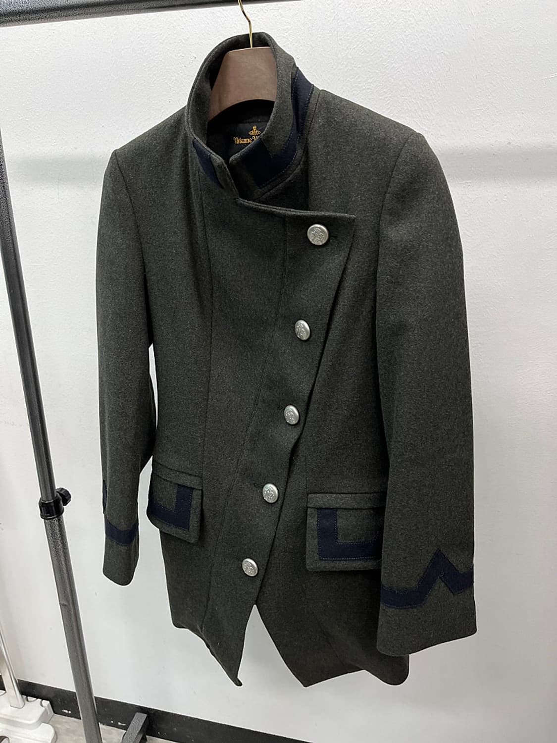 여) 비비안웨스트우드 은장 밀리터리 울코트  상품이미지1