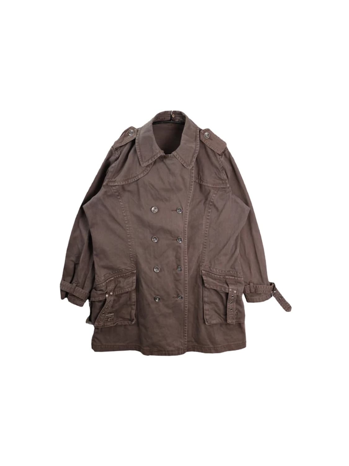 JPN 브라운 코트 자켓 상품이미지4