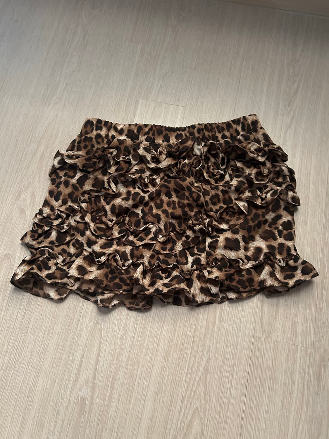 세틀포문 레오파드 스커트 상품이미지2