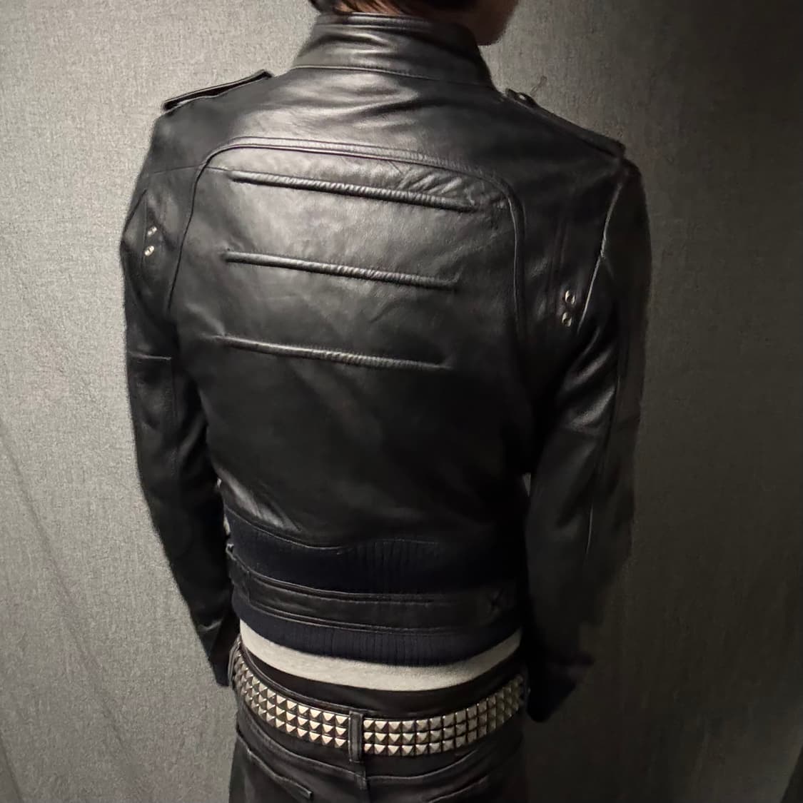 japan vintage 나폴레옹 양가죽 자켓 상품이미지8