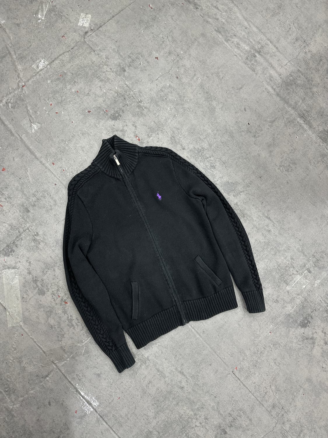 랄프 로렌 니트 집업 상품이미지1