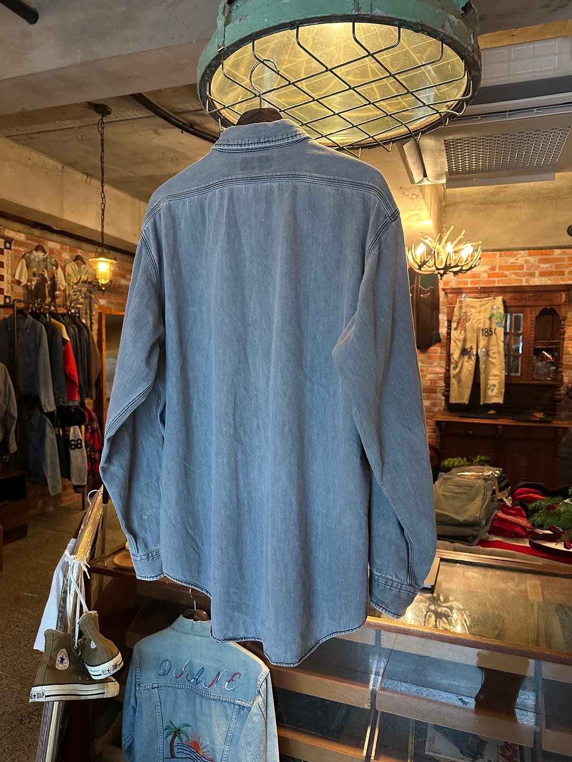 90s 빈티지 더블알엘 RRL 데님 셔츠 상품이미지5