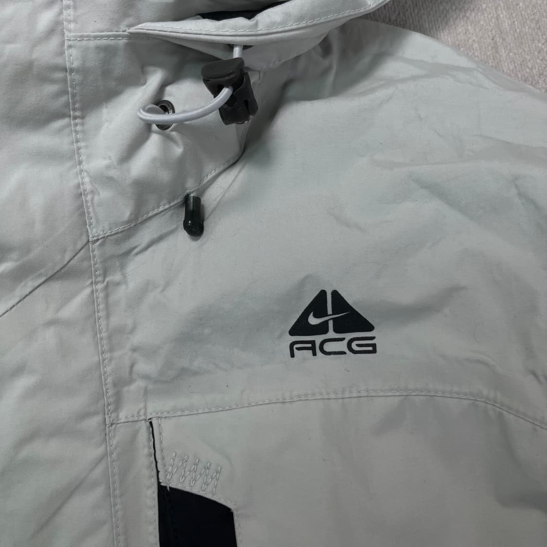100 나이키acg 나일론 사이드로고 바람막이자켓 상품이미지2