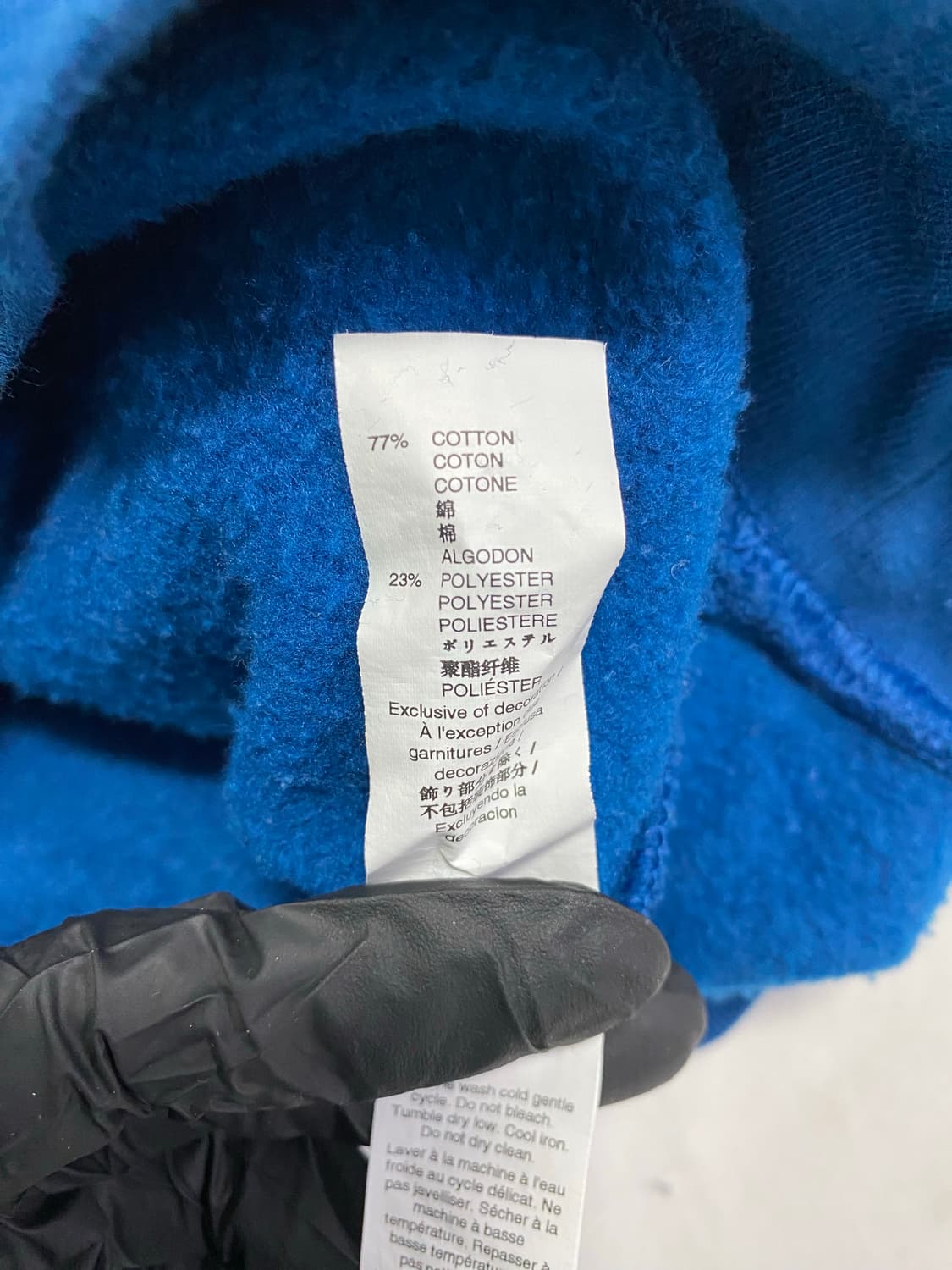 갭 GAP 블루 후드티 L  상품이미지5