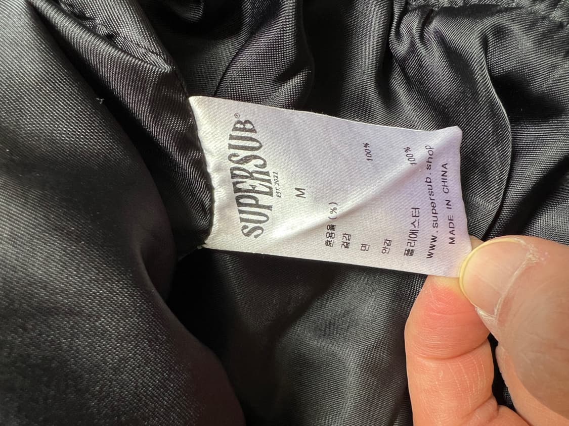 슈퍼서브 워싱 크롭 데님 자켓 [M] 상품이미지4