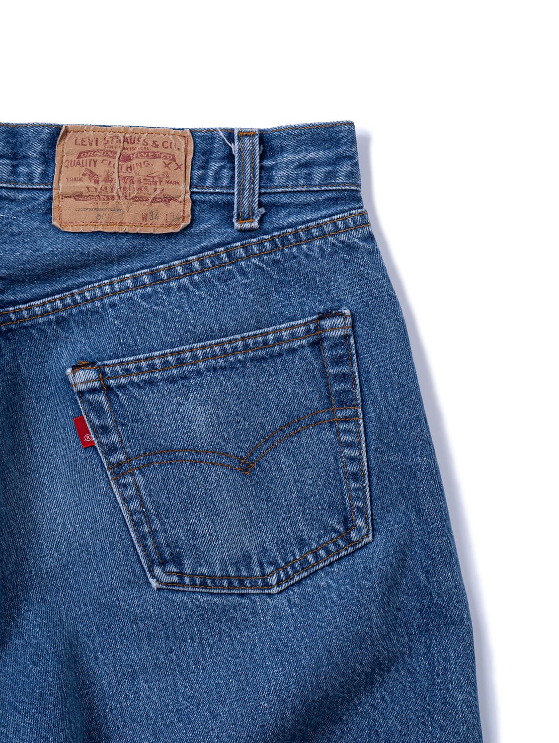 80s Levi's 501 Washed Denim Pants 상품이미지2