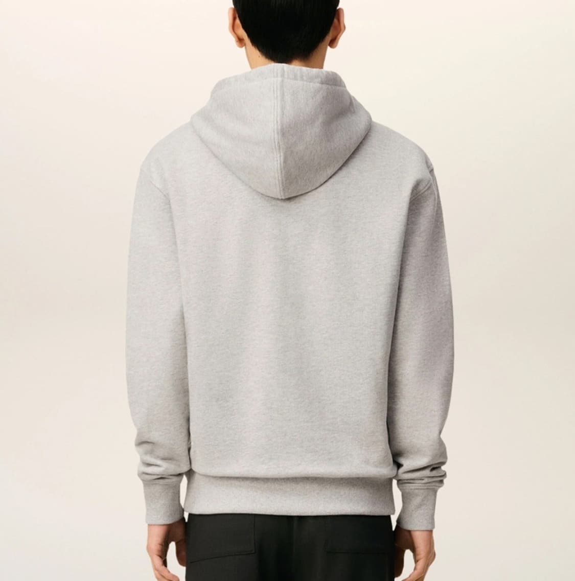 AMI 아미 하트 로고 남녀공용 후드 집업 2종 택1 색상 블랙 그레이
 상품이미지7